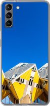 Geschikt voor Samsung Galaxy S21 Plus hoesje - Rotterdam - Kubus - Woning - Siliconen Telefoonhoesje