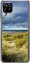 Geschikt voor Samsung Galaxy A12 hoesje - Noordzee - Vlieland - Duinen - Siliconen Telefoonhoesje
