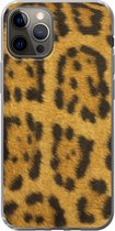 Coque iPhone 13 Pro - Fourrure de léopard - Coque de téléphone en Siliconen