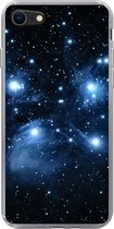 Geschikt voor iPhone SE 2020 hoesje - Universum - Planeten - Sterren - Jongens - Meisjes - Kinderen - Siliconen Telefoonhoesje