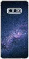 Geschikt voor Samsung Galaxy S10e hoesje - Melkweg - Sterren - Ruimte - Jongens - Meisjes - Kinderen - Siliconen Telefoonhoesje