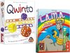 Afbeelding van het spelletje Qwinto Dobbelspel en LAMA Kaartspel - Voordeelbundel - Sinterklaas tip