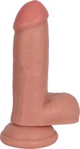 6 Inch Dong with Balls - Flesh - Realistic Dildos