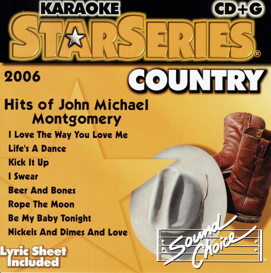 John Michael Montgomery [Sound Choice], Karaoke CD (album) Muziek
