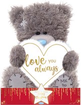 Me to You Knuffel Beer - I will always love you hart - 16 cm