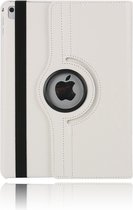 Witte  appel iPad Pro hoes-360 graden- witte iPad hoes 9.7 -2standen - iPad hoes