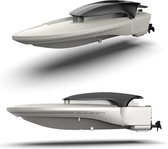 Wards Speedboot - Boot Afstandsbestuurbaar - Bestuurbare Bot - Speelgoed Helikopter - RC Boot - Zilver