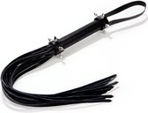 Spiked Leather Whip - Whips