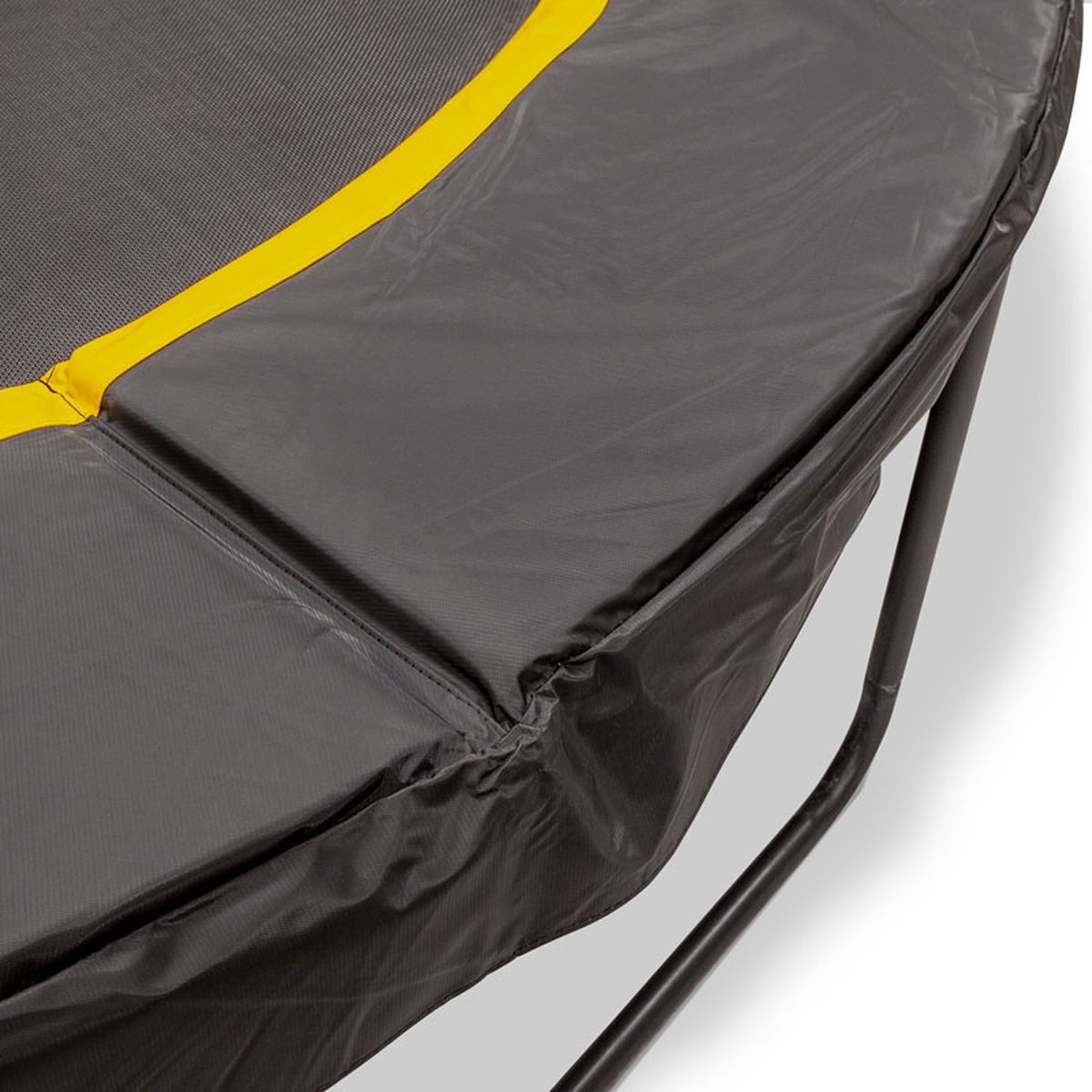 Magic Jump Trampoline Beschermrand 270 cm Zwart - Ronde trampoline rand - Extra breed randkussen — afbeelding 2
