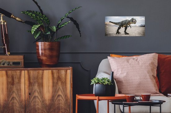 Stickers muraux - Dinosaurus - Sable - Jouets - 40x20 cm - Feuille adhésive