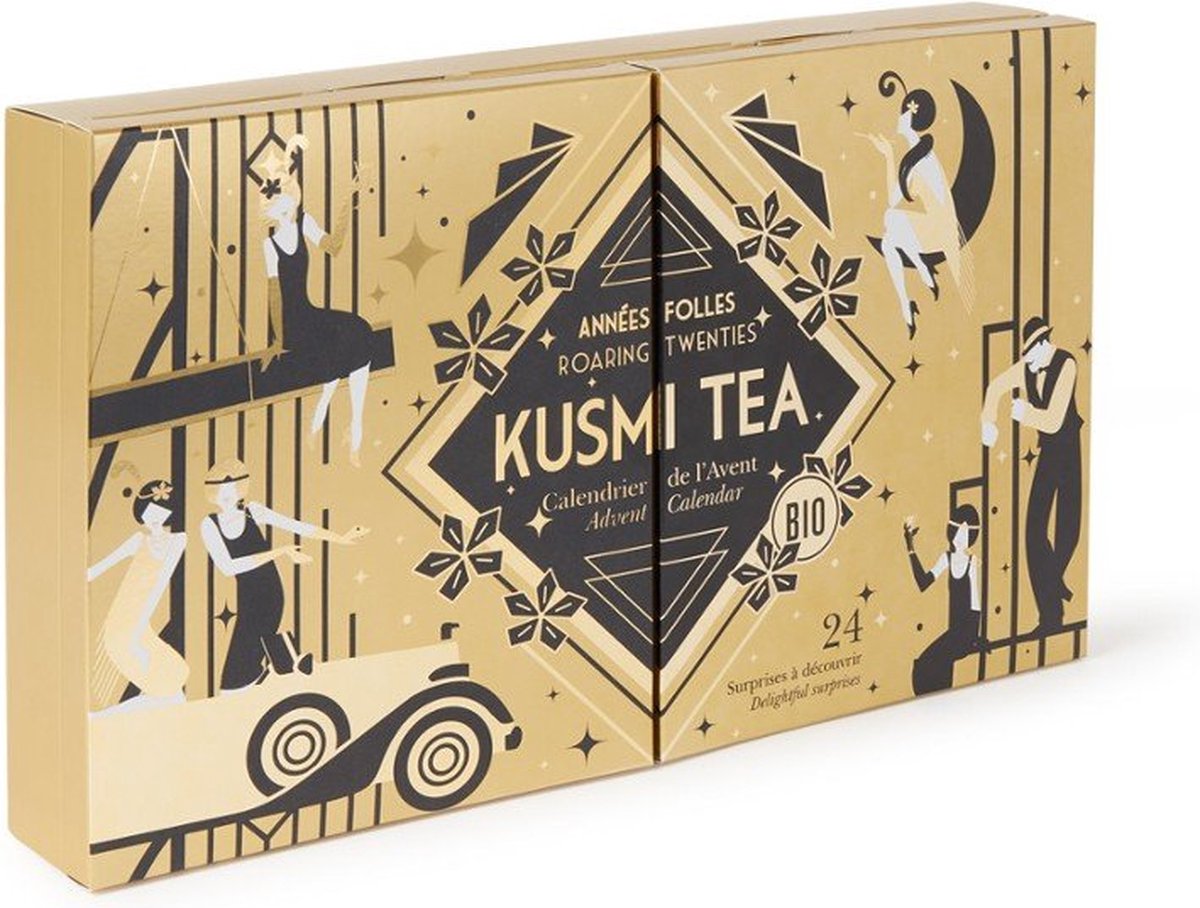 Kusmi Tea Tsarevna Calendrier de l'Avent Biologique 2021 | bol