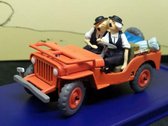 De Jeep, Kuifje en de Zwarte Goud - Atlas 1:43 - Modelauto - Schaalmodel - Miniatuurauto - Model auto