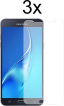 Samsung J5 2016 screenprotector - Beschermglas Samsung Galaxy J5 2016 Screen protector glas - 3 stuks