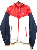 Nike Winter Jas - Wit/Rood/Blauw - Maat XL