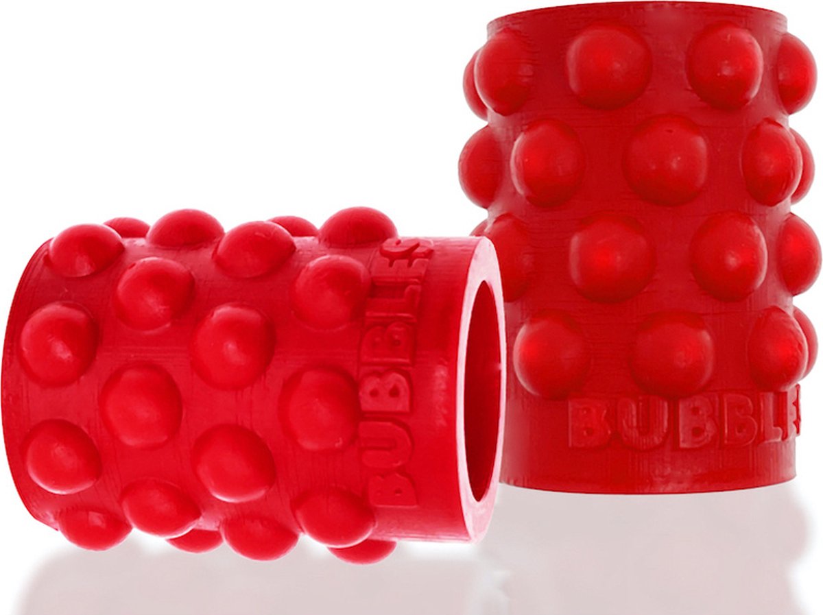 Oxballs dubbele tepel zuigers - rood