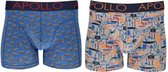 Apollo | Heren boxershorts | 2-Pack Giftbox | Tools Blauw