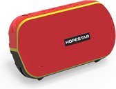 Hopestar T6 Mini Rood  - luidspreker Draagbare draadloze luidspreker Draagbare waterdichte luidspreker Soundbar