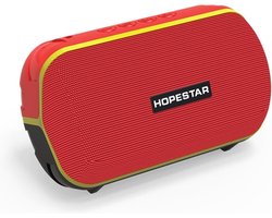 Hopestar T6 Mini Rood - luidspreker Draagbare draadloze luidspreker Draagbare waterdichte luidspreker Soundbar