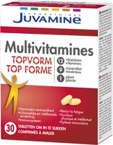 Juvamine Vitamines topvorm 12 vitamines + 6 mineralen