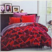 Luxe Katoen dekbedovertrek 240x220cm Glassy