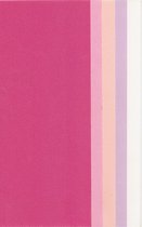 Embossingpapier A4 sortiert lila/rose Prägepapier A4 - 220g/qm 5 Farben sortiert je 2 Bogen pro Farbe