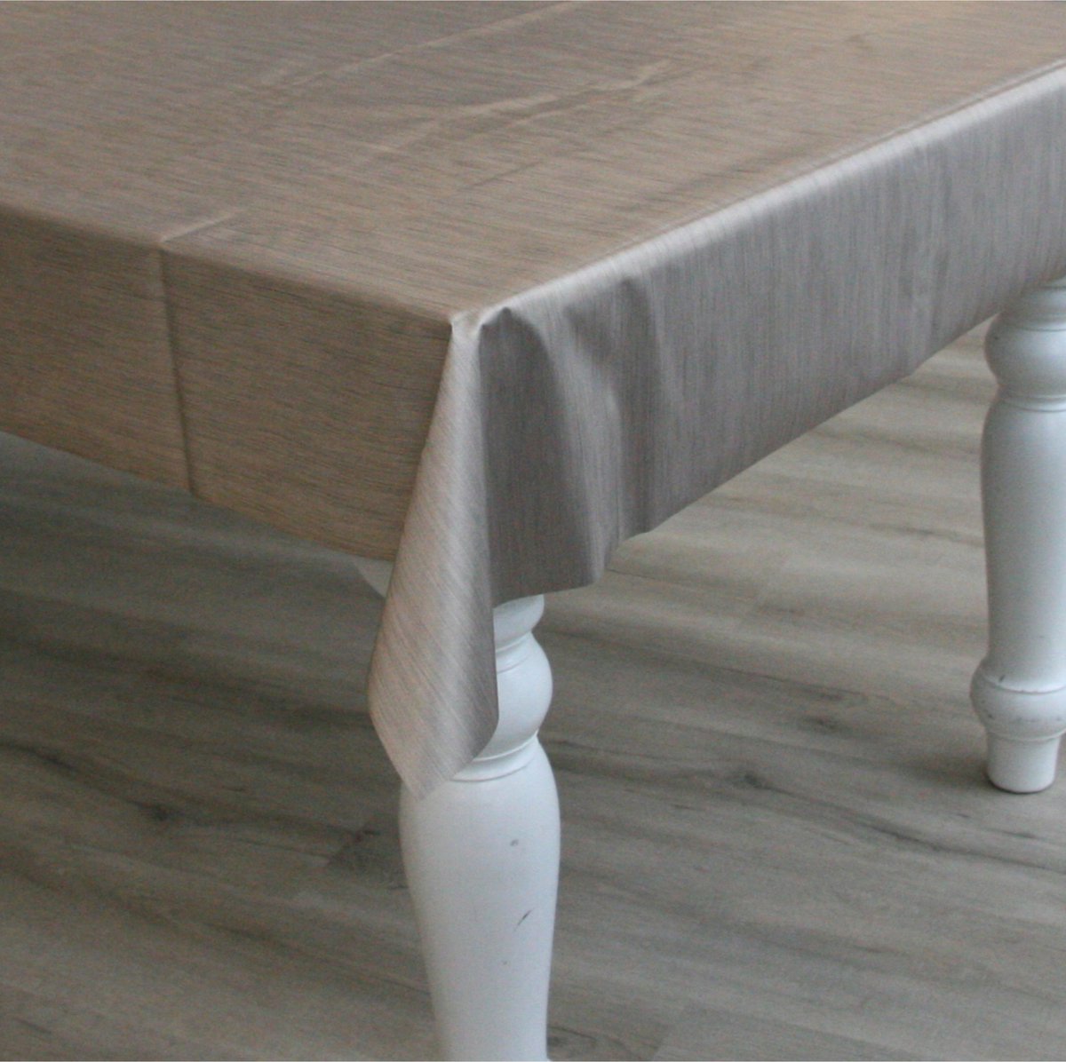 Bellatio Design Tafelkleed - goud - metallic look - 140 x 300 cm