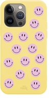 iPhone 12 Pro Max Case - Smiley Colors Yellow - iPhone Plain Case