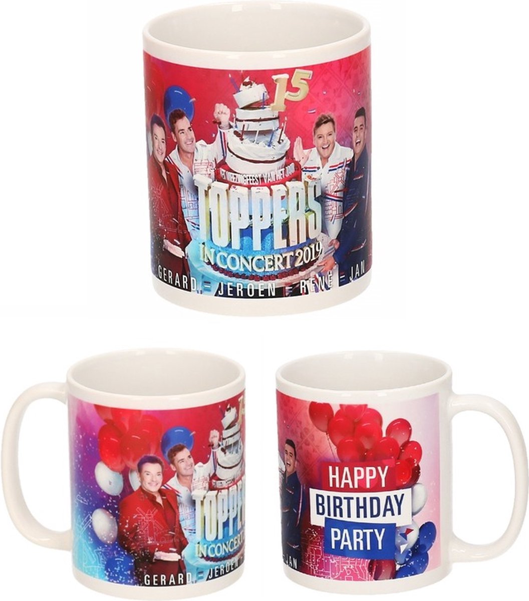 Officieel Toppers in concert mok / beker 300 ml - Toppers 2019 merchandise