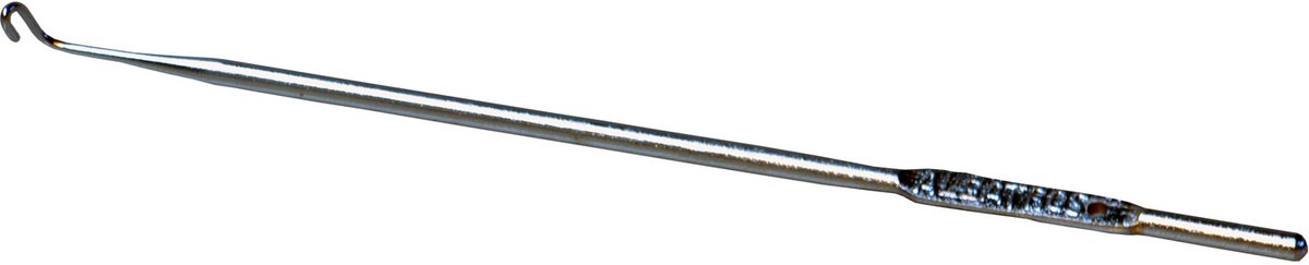 Albatros Engelse Hakensteker – Verchroomd – 14 cm – Slank & precies onthaken