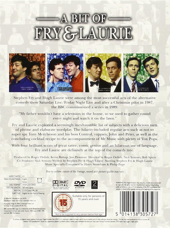 A Bit Of Fry & Laurie 1-4 (Dvd), Various | Dvd's | bol.com