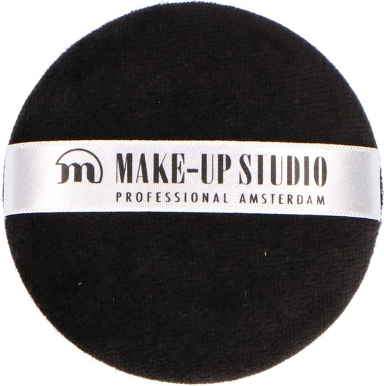 Make-up Studio Powder Puff Poederspons Medium - Black/Zwart (D50 mm) - Make-up Studio