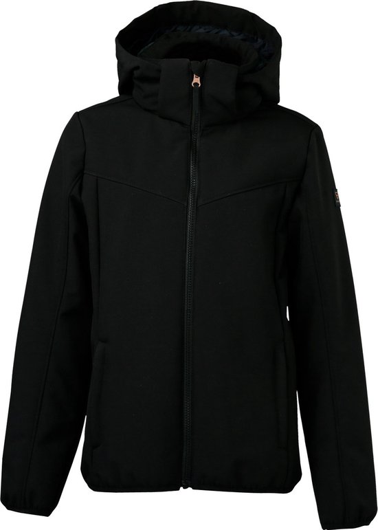 Foto: Brunotti apexia meisjes softshell jas zwart 152