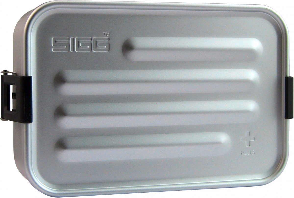 SIGG | Metal Food Box Plus Small 0.8L alu | Lunchbox