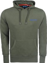 Superdry - Heren Hoodie - High Peaks - Army