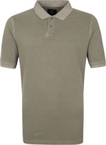 Suitable - Respect Pete Polo Taupe - Modern-fit - Heren Poloshirt Maat XXL
