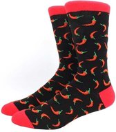 Chilipeper sokken | pepertjes | Spaanse Pepers | maat 40/44