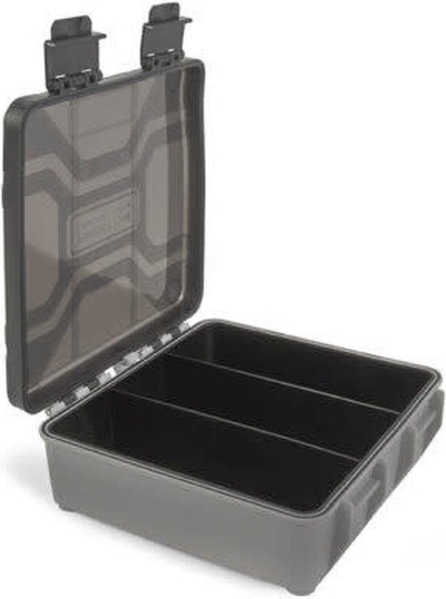 Preston Hardcase Accessory Box Zwart/ Grijs