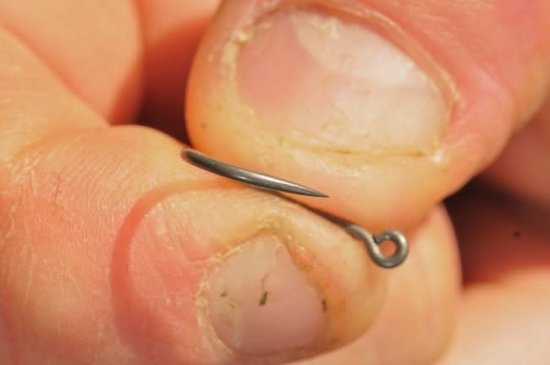 Korda Krank Haak - Maat 6 - 10 stuks - Zwart van Korda — afbeelding 5