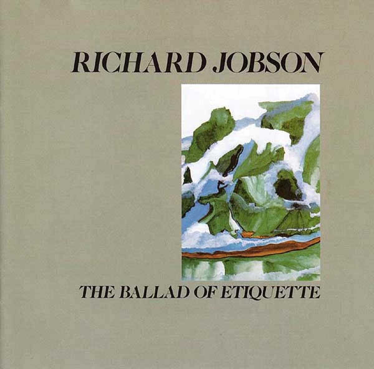 Richard Jobson - The Ballad Of Etiquette (CD) (Remastered)