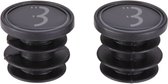 BBB BHT-92S Stuurdoppen 2 stuks Carbon