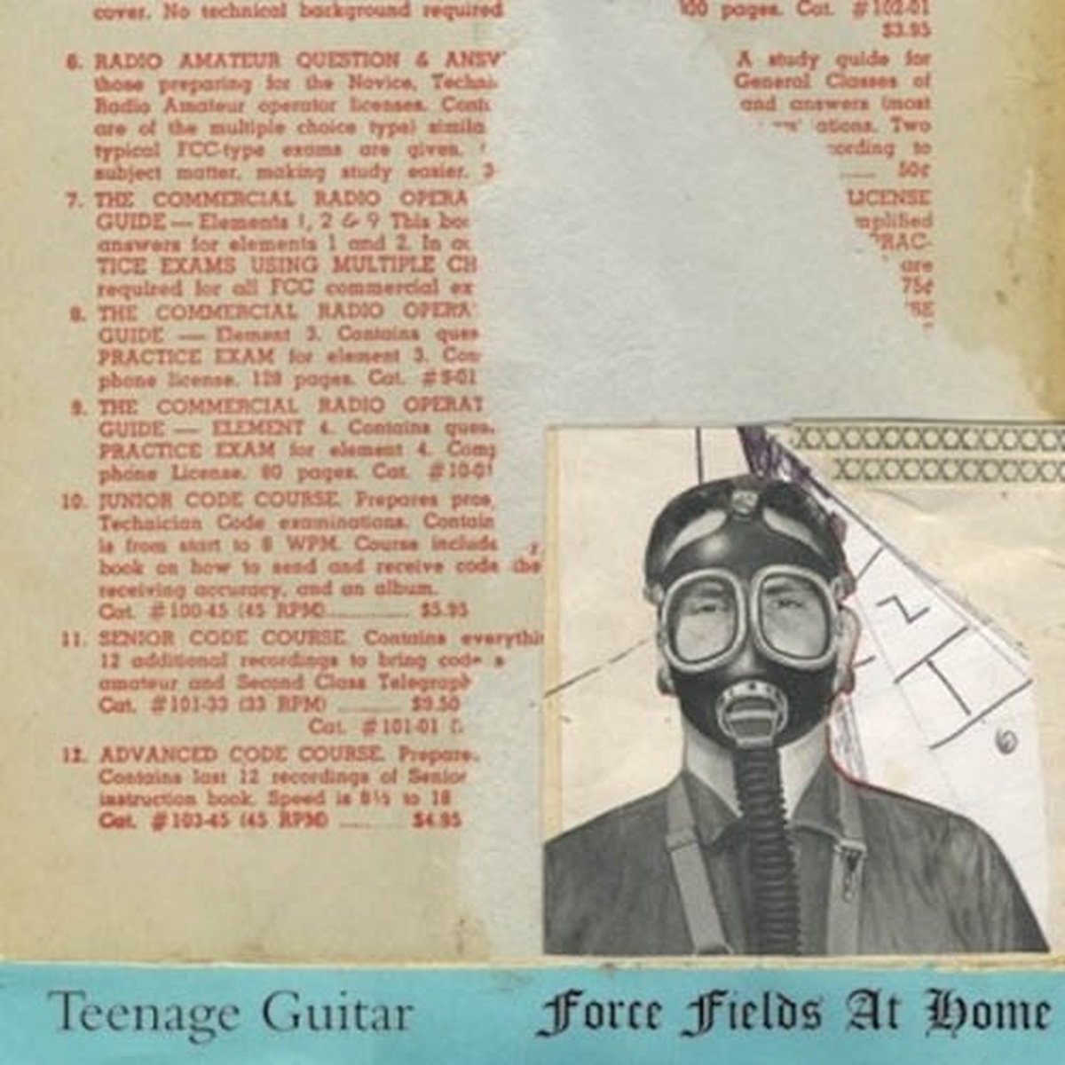 Teenage Guitar - Force Fields At Home (CD)