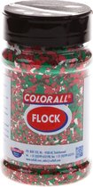 Flock decoratie snippers Christmas 150g in Pot (1 st.)