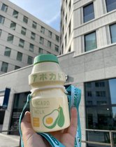 Japanse Yakult waterfles - avocado mat