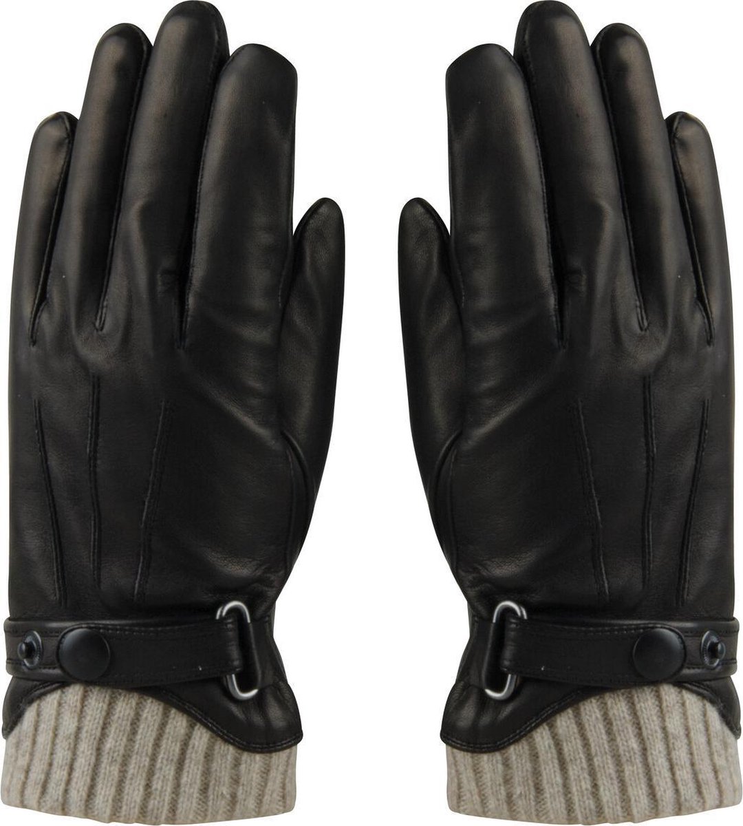 Hatland - Handschoenen voor heren - Tygo - Zwart - maat XL