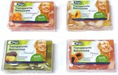 Dispy- Transparante Natuurzeep - 4 Soorten Fruit - Voordeelverpakking 4 stuks!!