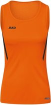 Jako Challenge Tanktop Dames - Fluo Oranje / Zwart