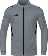 Jako Challenge Polyestervest Kinderen - Steengrijs / Zwart