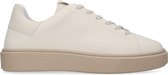 Manfield - Heren - Beige nubuck sneakers - Maat 43