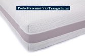 Caravan -  1-Persoons Matras - POCKET NASA traagschuim 7 ZONE 23 CM - 3D - 80x180/23