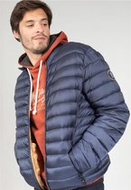 DEELUXE Gewatteerde puffer coat met opstaande kraag WARM Night Blue